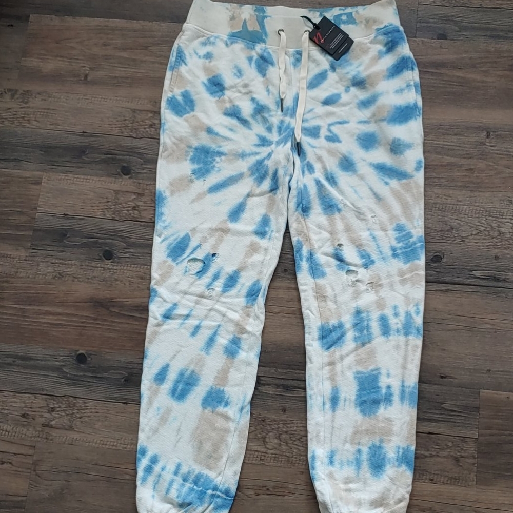 N:philanthropy Tie Dye Joggers Blue NWT-S